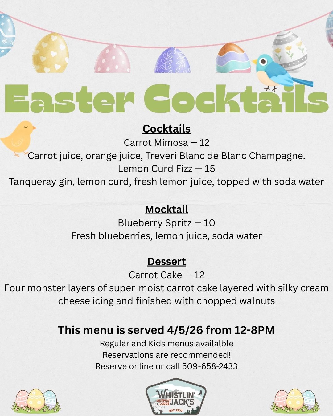 Easter Cocktails