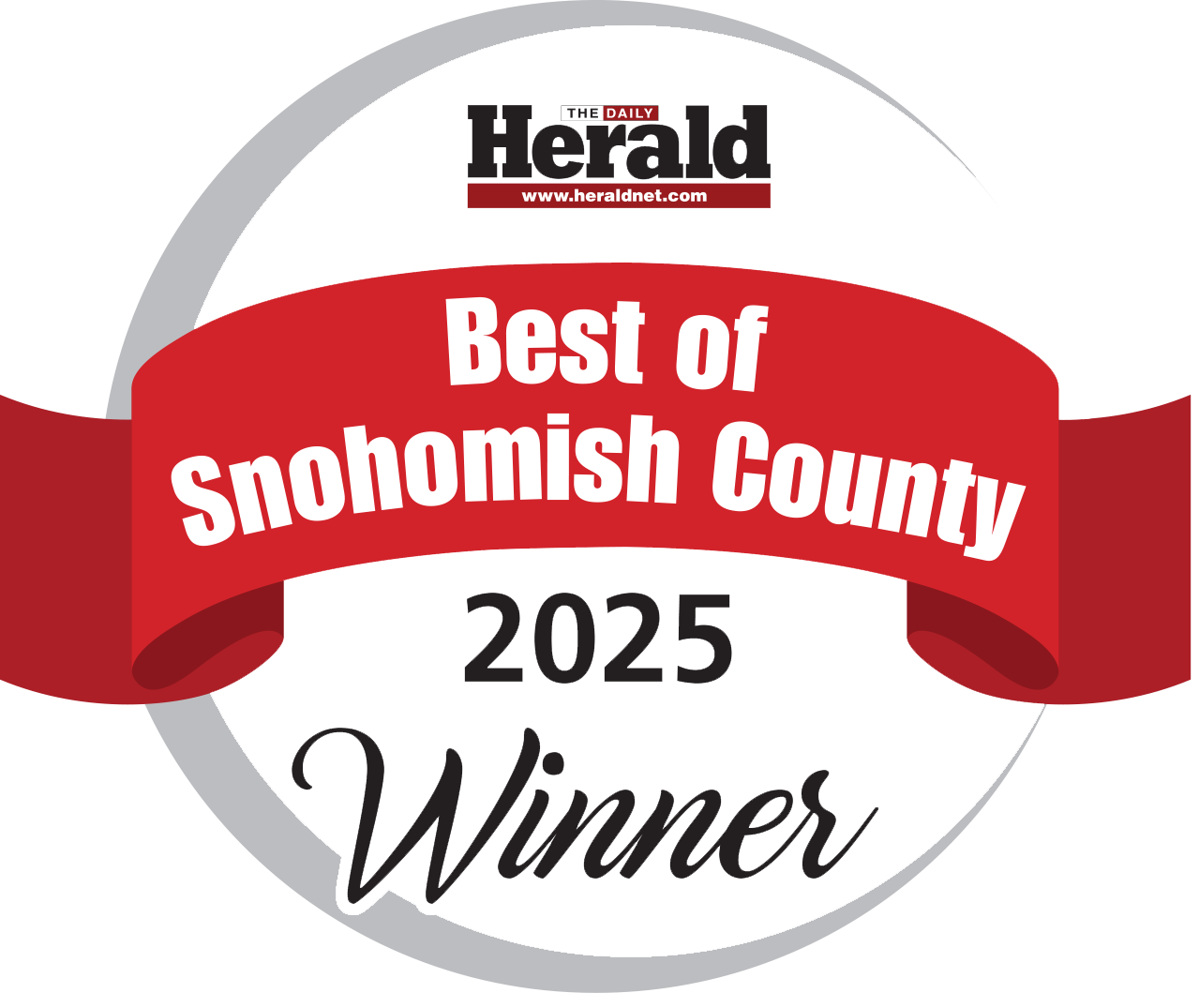 The Daily Herald - Best of Snohomish County Winner 2025