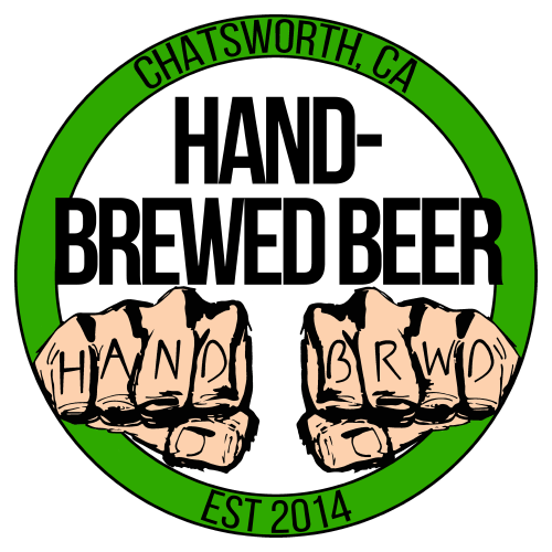 Hand Brewed logo top - Homepage