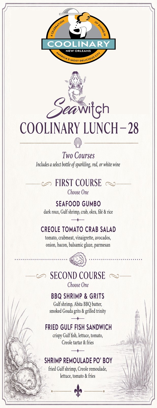 Seawitch Coolinary Lunch