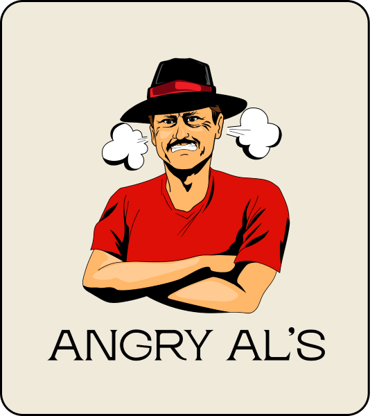 Angry AL's logo top - Homepage