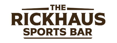 The Rickhaus Sports Bar logo scroll - Homepage