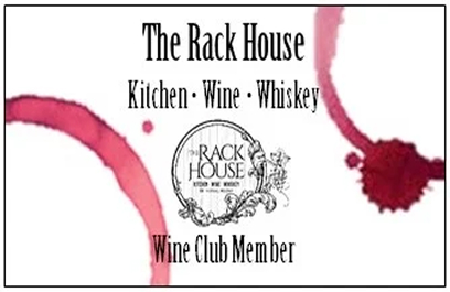 The Rack House Wine Club Member card