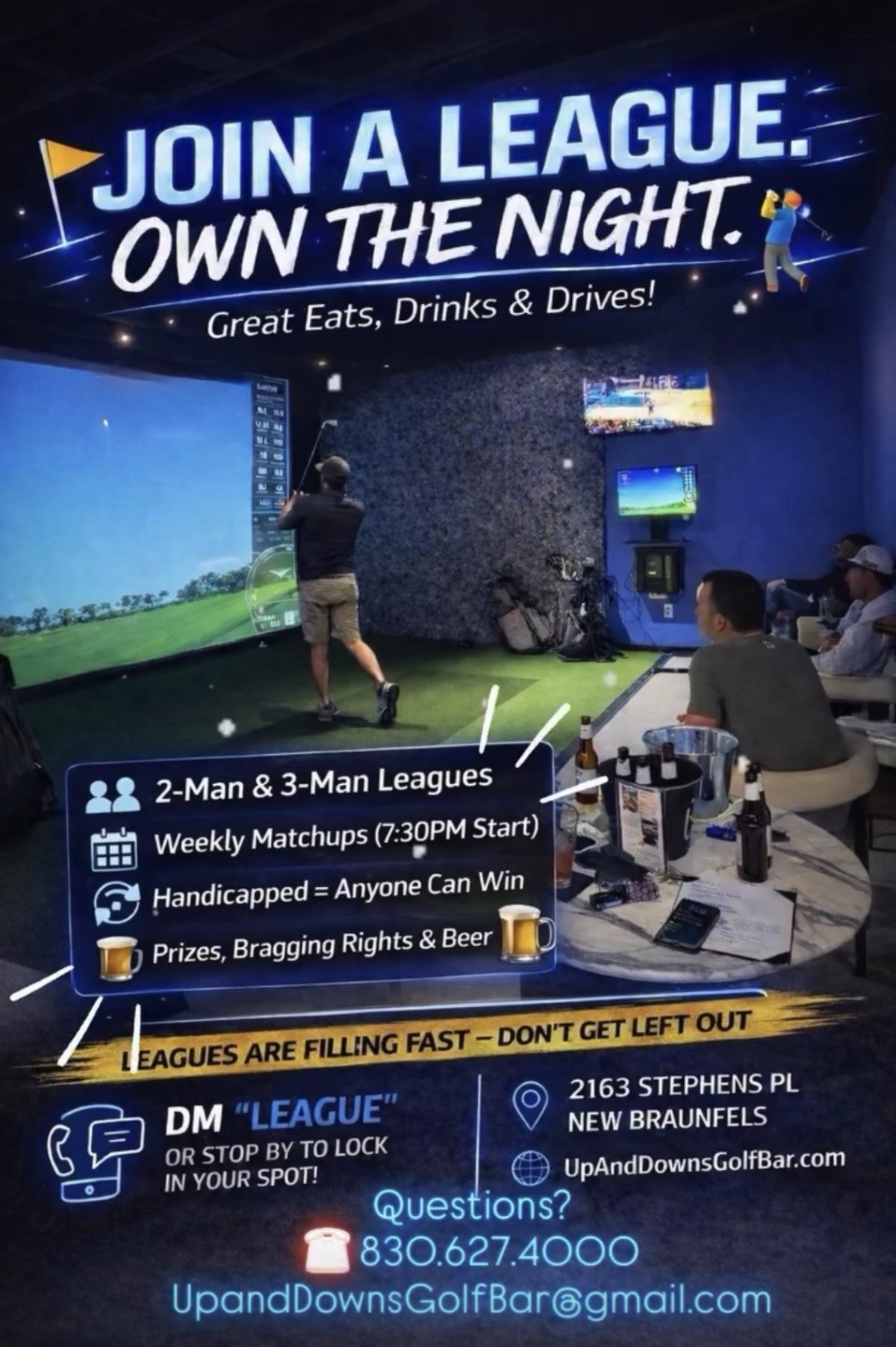 Join the League. Own the Night