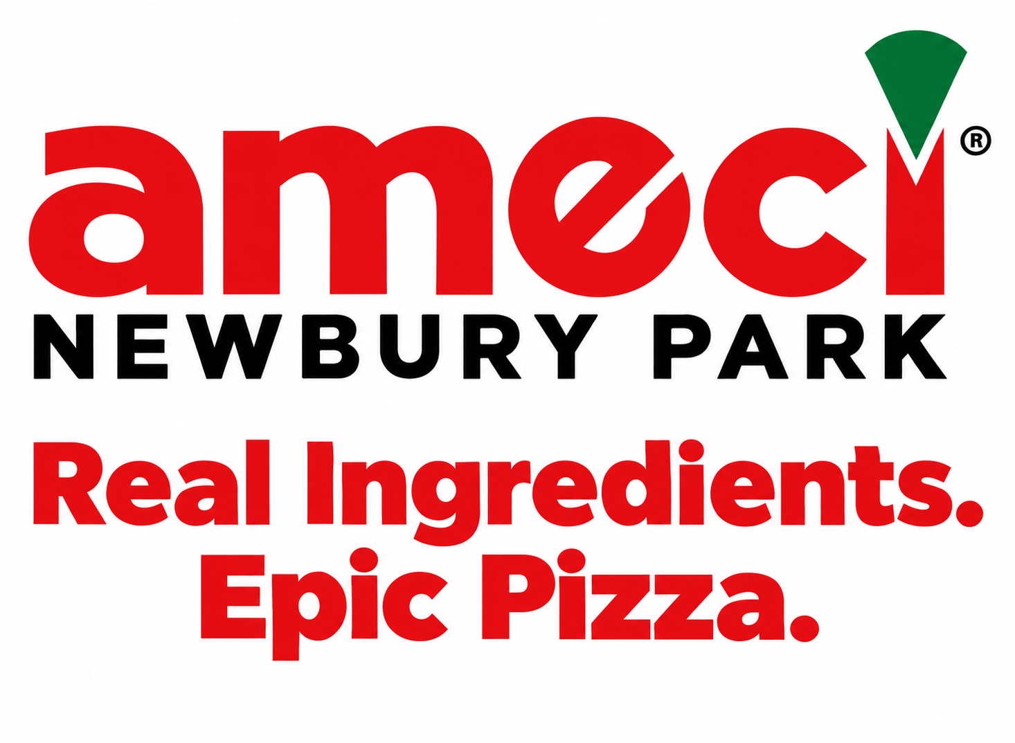Ameci Pizza logo top - Homepage