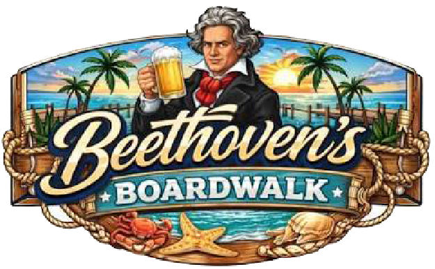 Beethoven's Boardwalk logo top - Homepage