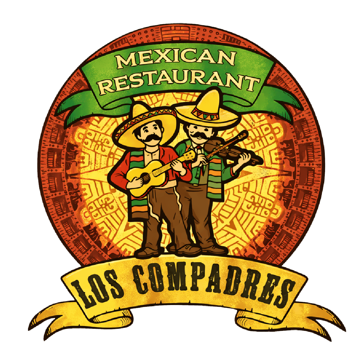 Los Compadres Mexican Grill logo top - Homepage