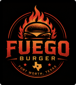 Fuego Burger logo top - Homepage
