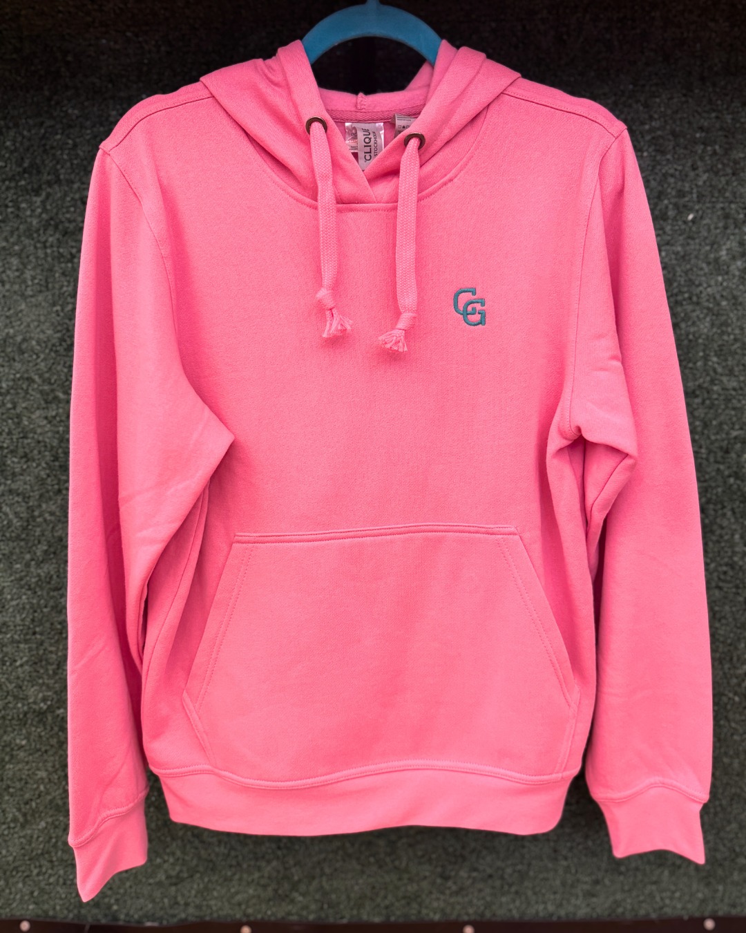 hoodie pink front