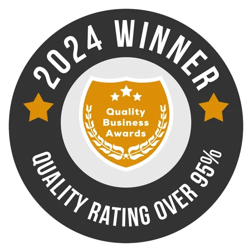 Winner for the best seafood on quality business awards 