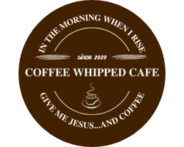 Coffee Whipped Cafe logo scroll - Homepage