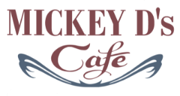 Mickey D's Cafe logo top - Homepage