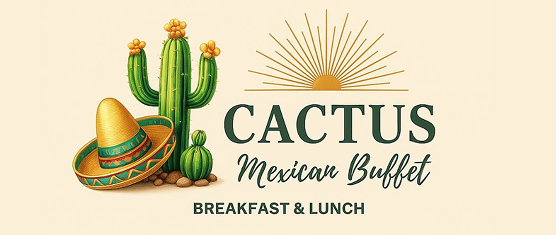 Cactus Mexican Buffet logo top - Homepage