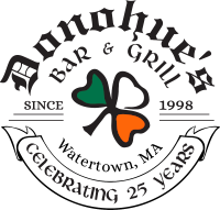 Donohue's Bar and Grill logo scroll