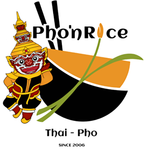 Pho n’ Rice logo top - Homepage