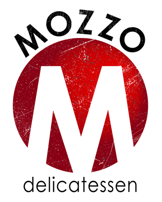Mozzo Deli logo scroll