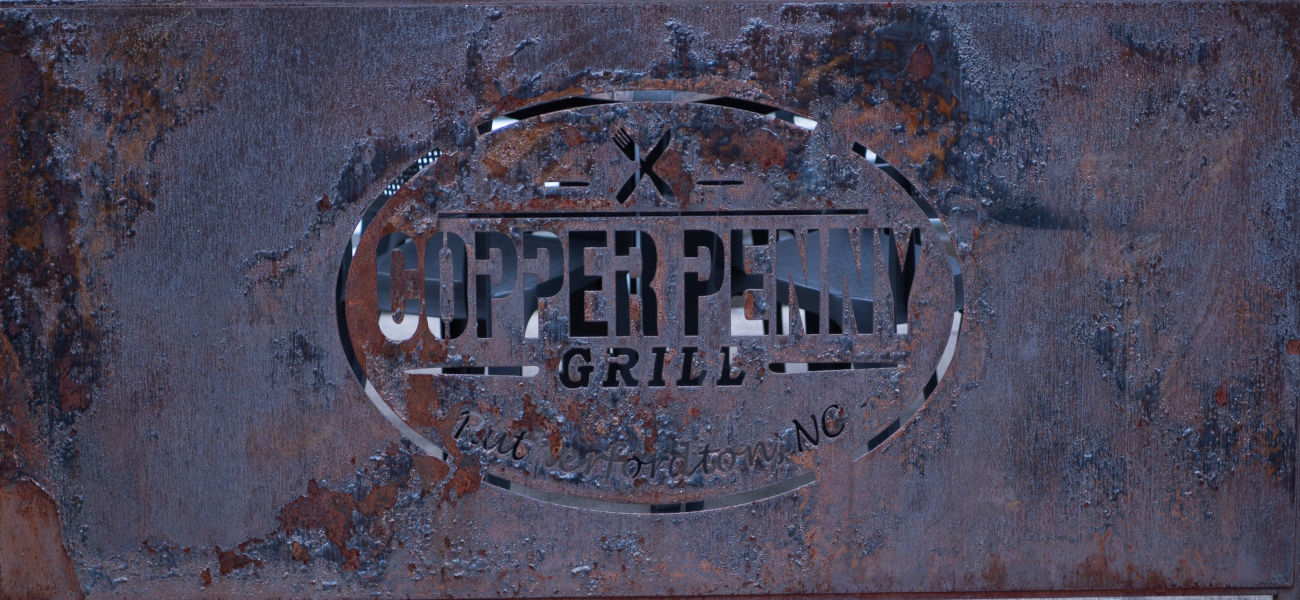 Copper Penny Grill cover