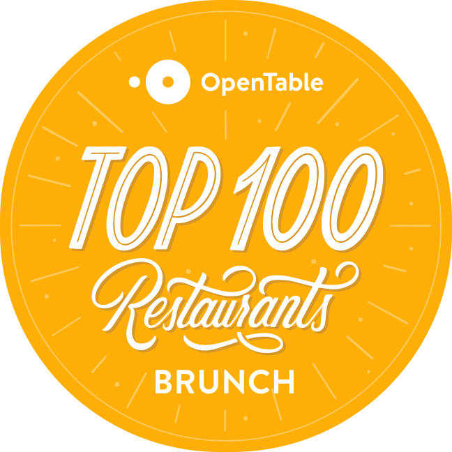 OpenTable Top 100 Restaurants Badge