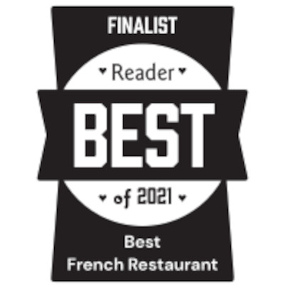 Reader best of 2021 - Best French Restaurant