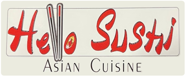 Hello Sushi logo top - Homepage