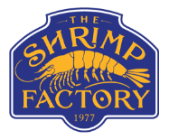 The Shrimp Factory logo top - Homepage
