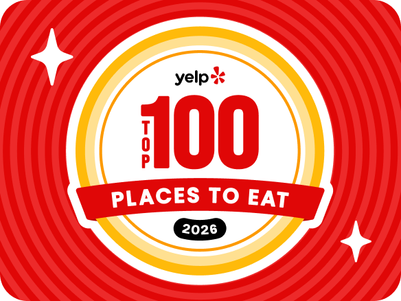 Yelp's Top 100 Places to Eat 2026