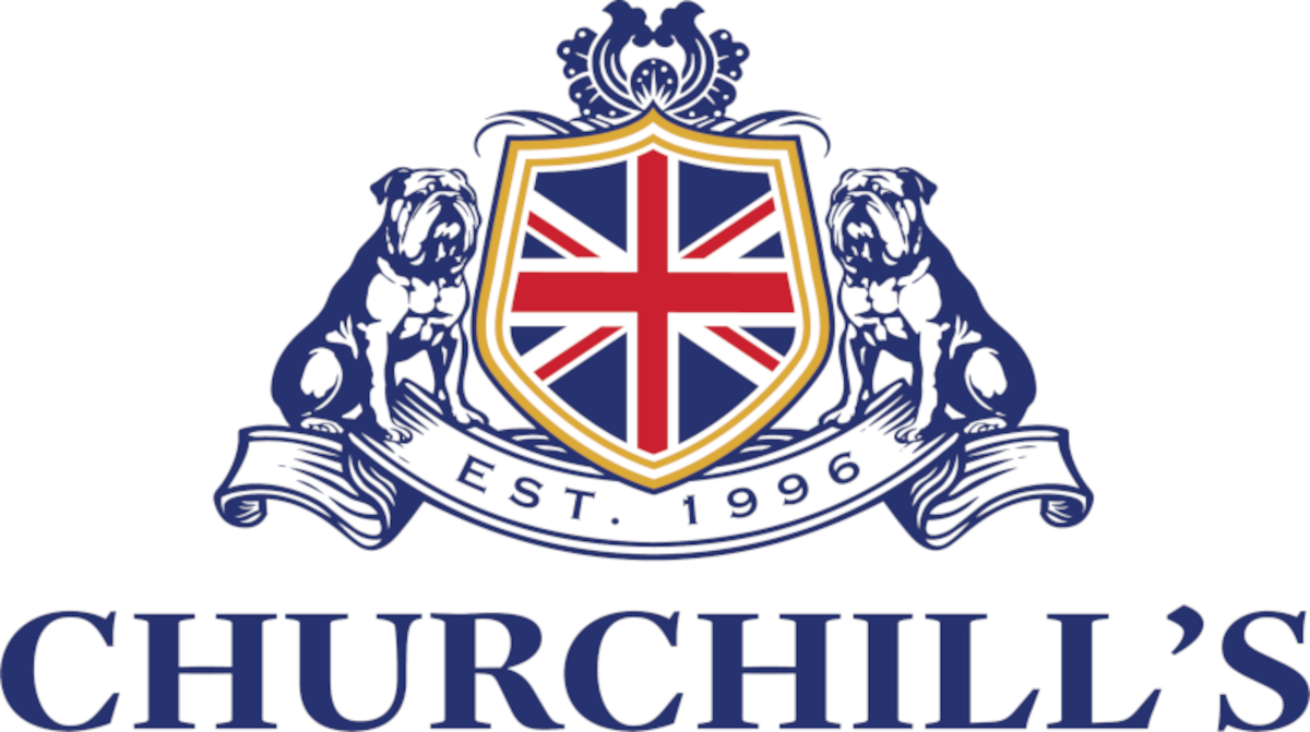 Churchill's logo top - Homepage