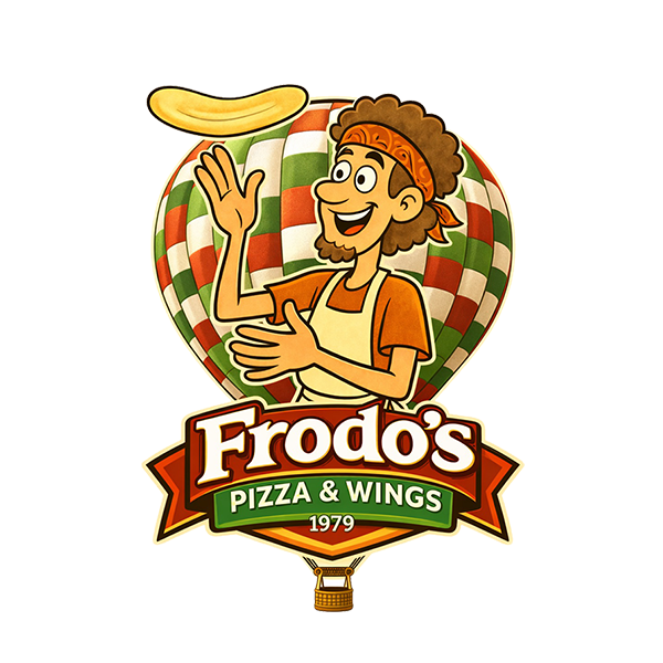 Frodo's Pizza logo top - Homepage