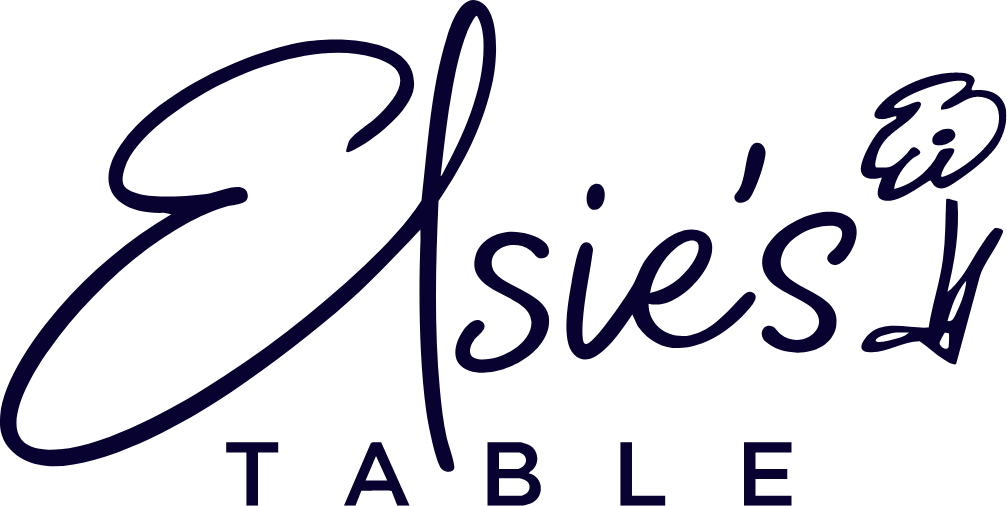 Elsie's Table logo top - Homepage