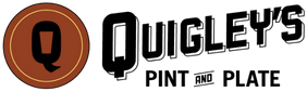 Quigley's Pint & Plate logo top - Homepage