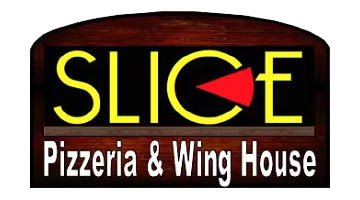 Slice Pizzeria & Wing House logo top - Homepage