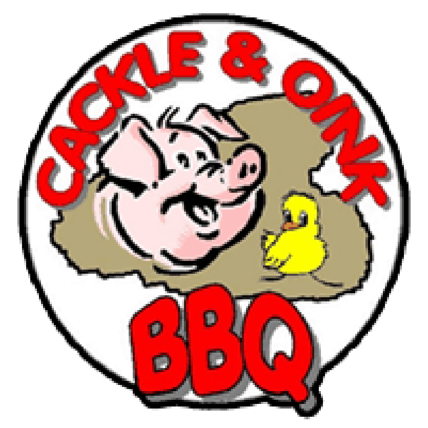 Cackle & Oink BBQ logo top - Homepage