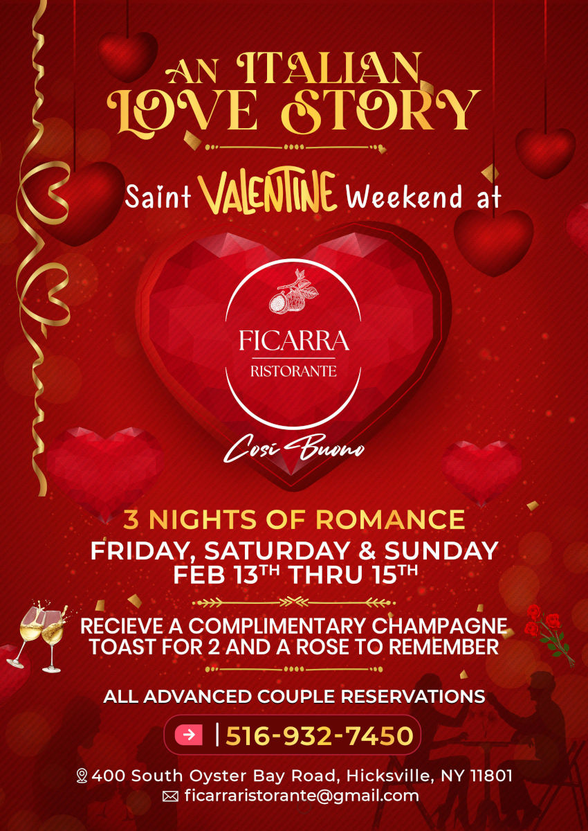 Saint Valentine Weekend at Ficcara