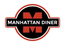 Manhattan Diner logo top - Homepage
