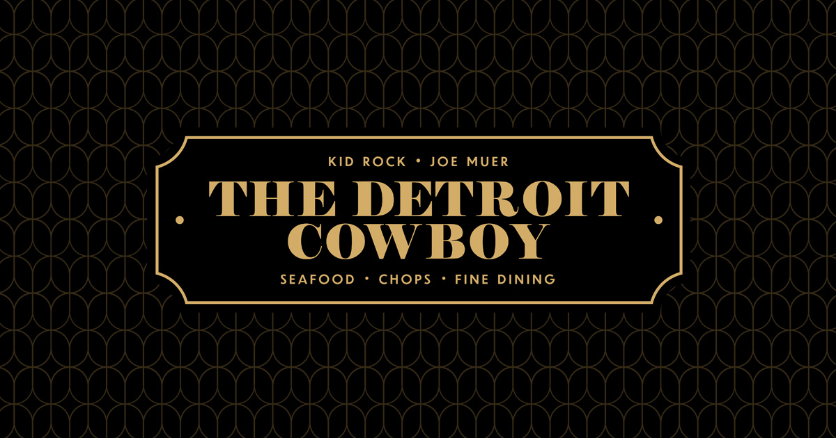 The Detroit Cowboy restaurant logo - View nutrition facts, calories, and macros for menu items at 500 11th Ave N, Nashville, TN 37203