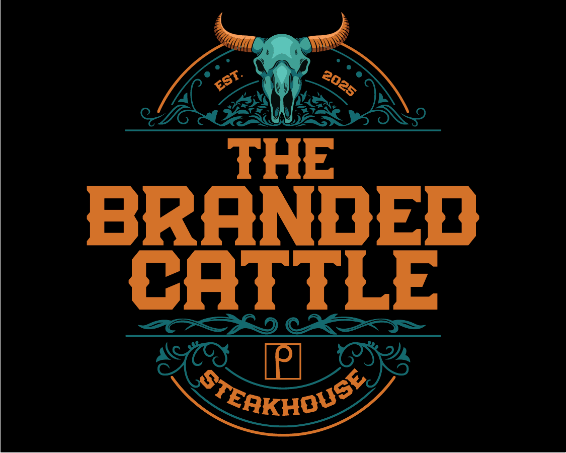 The Branded Cattle Steakhouse logo top - Homepage
