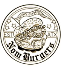 Nom Burgers logo top - Homepage