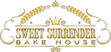 Sweet Surrender Bake House logo scroll