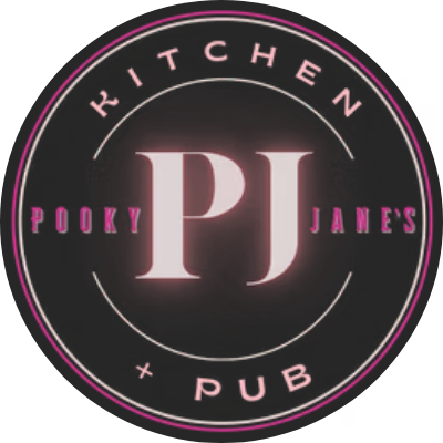 Pooky Jane's Kitchen and Pub logo top - Homepage