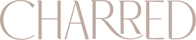 Charred logo top - Homepage