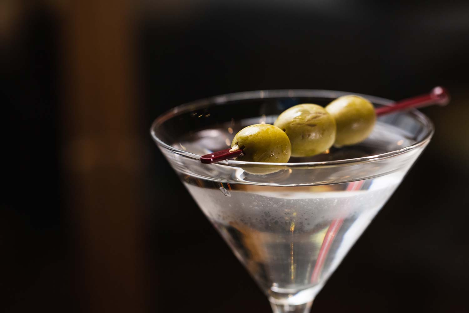 Martini served