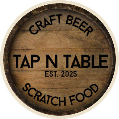 Tap & Table logo top - Homepage