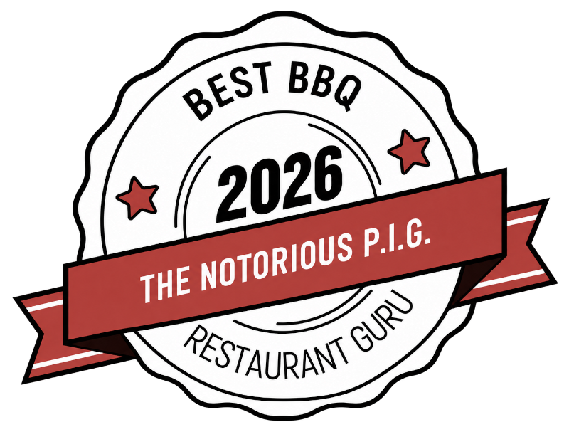 Restaurant Guru 2026 Best BBQ award logo