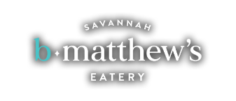 B. Matthews Eatery logo scroll