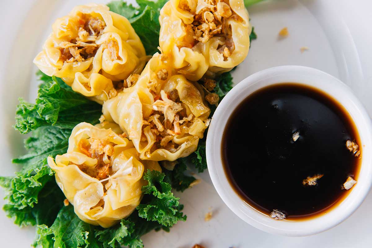 steamed dumplings