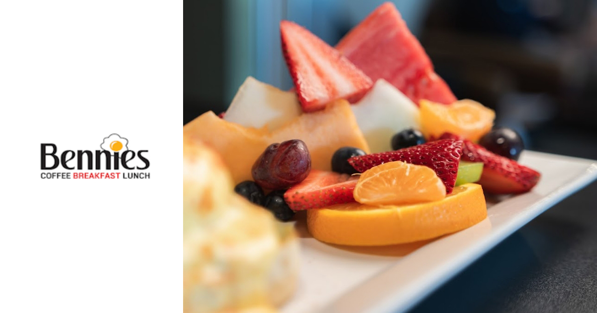 Bennies Menu – Breakfast, Brunch & Gluten-Free in Monument CO
