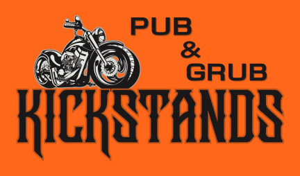 Kickstands Pub and Grub logo top - Homepage
