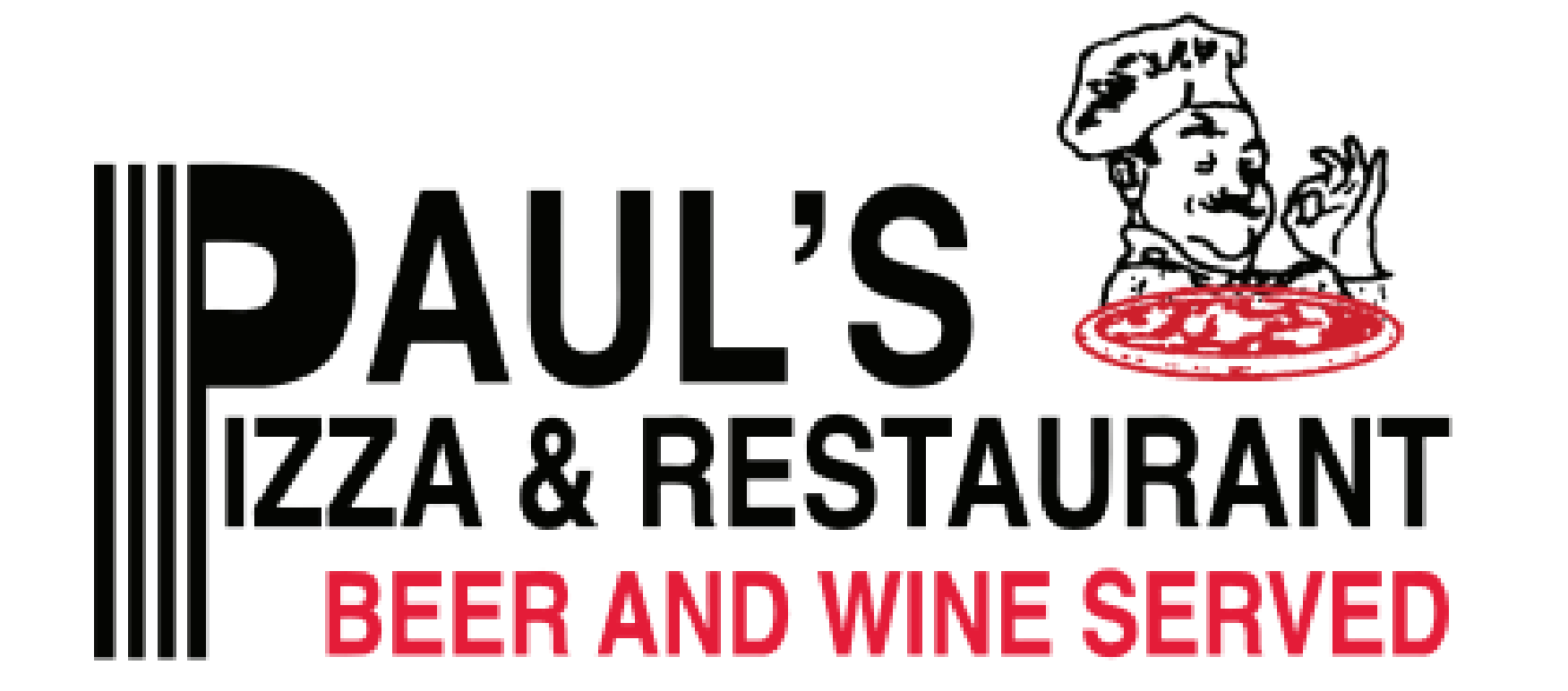 Paul's Pizza & Restaurant logo top - Homepage