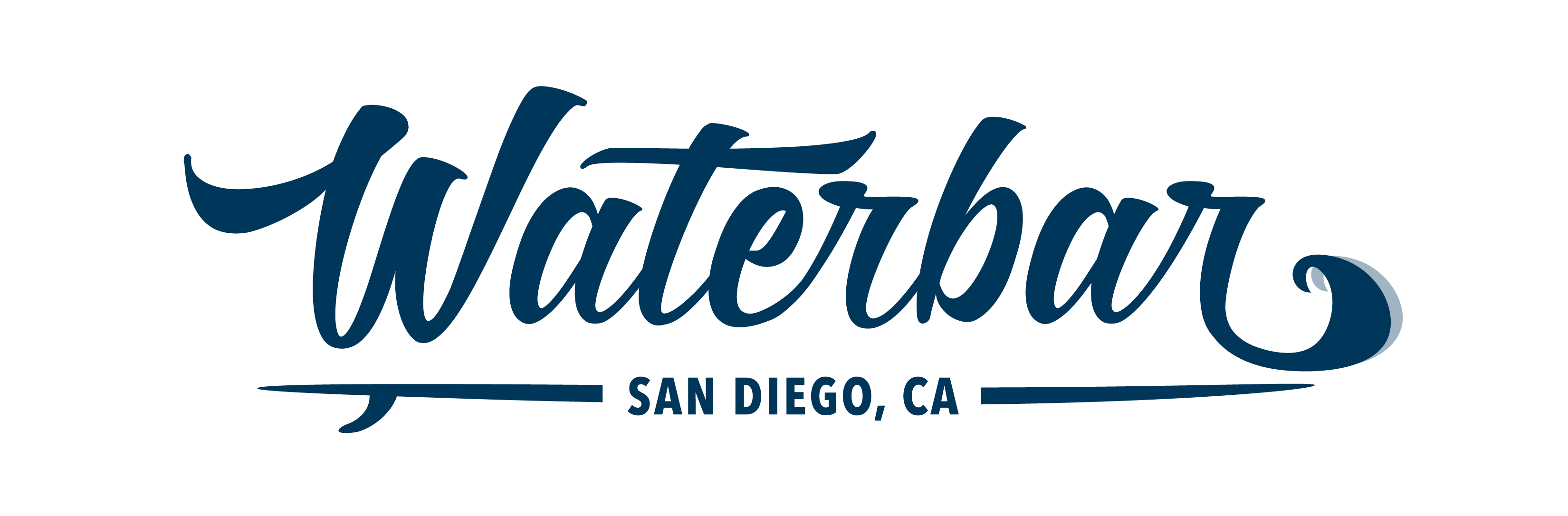 Waterbar logo top - Homepage