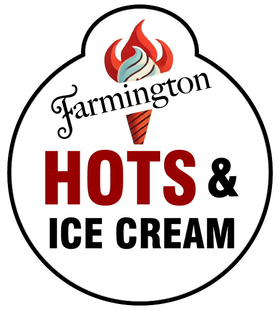 Farmington Hots & Ice Cream logo top - Homepage